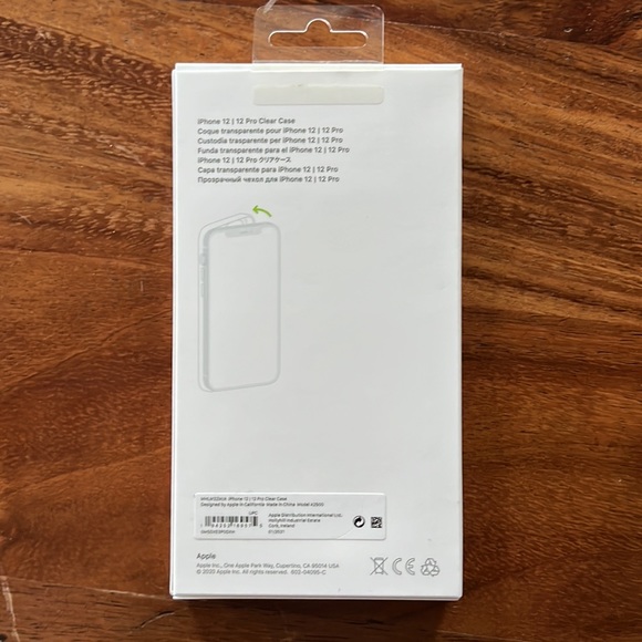 Apple iPhone 12 Pro Clear Case - Picture 2 of 4